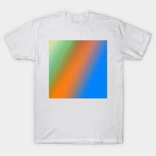 green blue red white abstract texture background T-Shirt